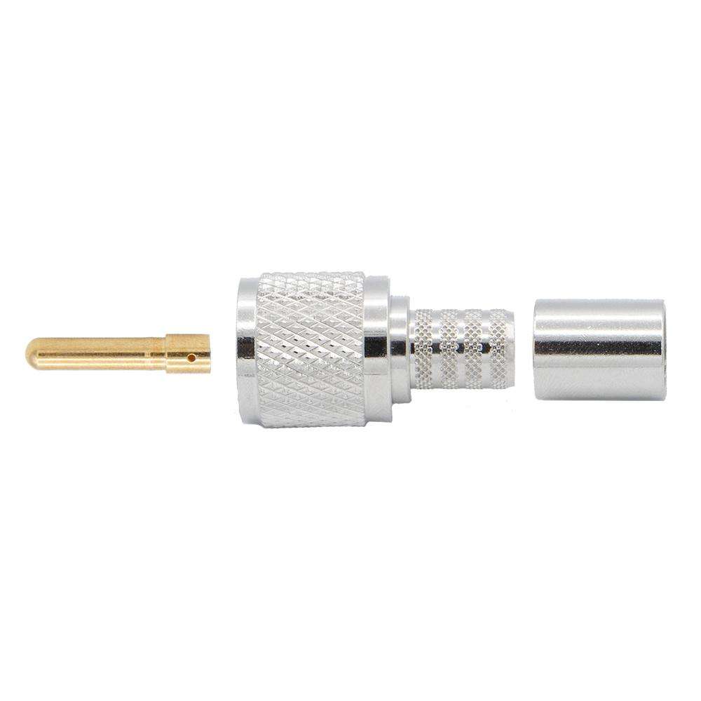 Rugged Radios Crimp-on Male PL-259 UHF Connector for Rugged LMR400-UF - RG8 Cable