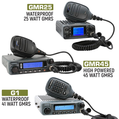 Rugged Radios Ford Bronco Two-Way GMRS Mobile Radio Kit