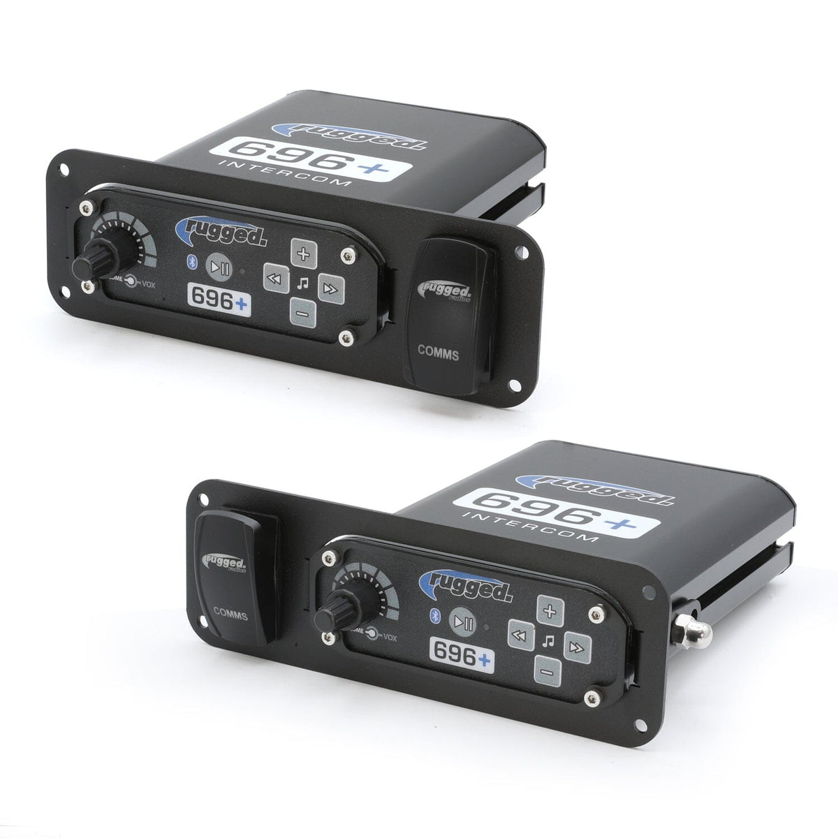Rugged Radios In-Dash Mount with Switch Hole for Rugged Intercoms