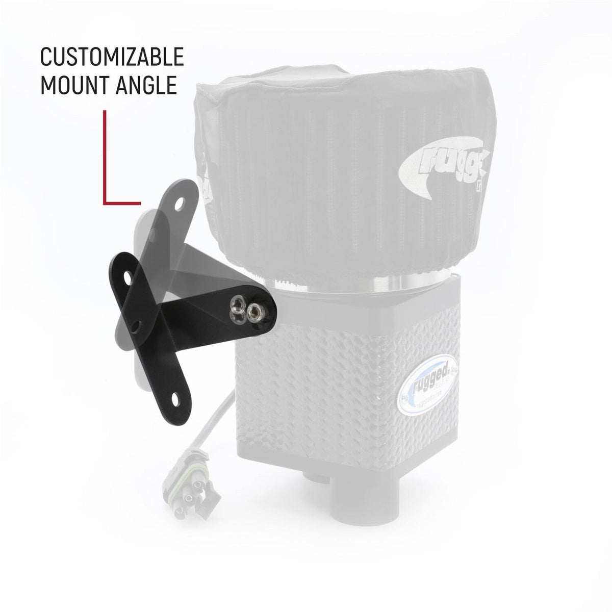 Rugged Radios MAC Air Helmet Pumper Mounting Brackets