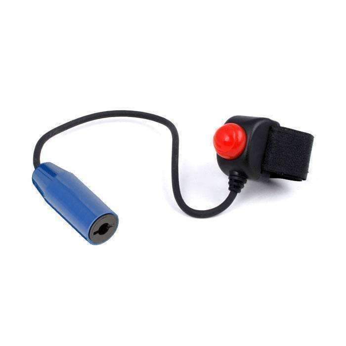 Rugged Radios Motorcycle RACE Push to Talk (PTT) Velcro Mount with Nexus Jack
