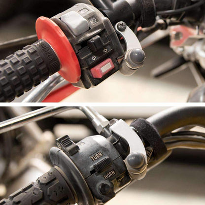 Rugged Radios Motorcycle RACE Push To Talk (PTT) with OFFROAD Nexus Jack
