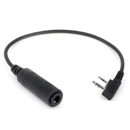 Rugged Radios OFFROAD Headset / Helmet Adapter Cable to Rugged and Kenwood Handheld Radios