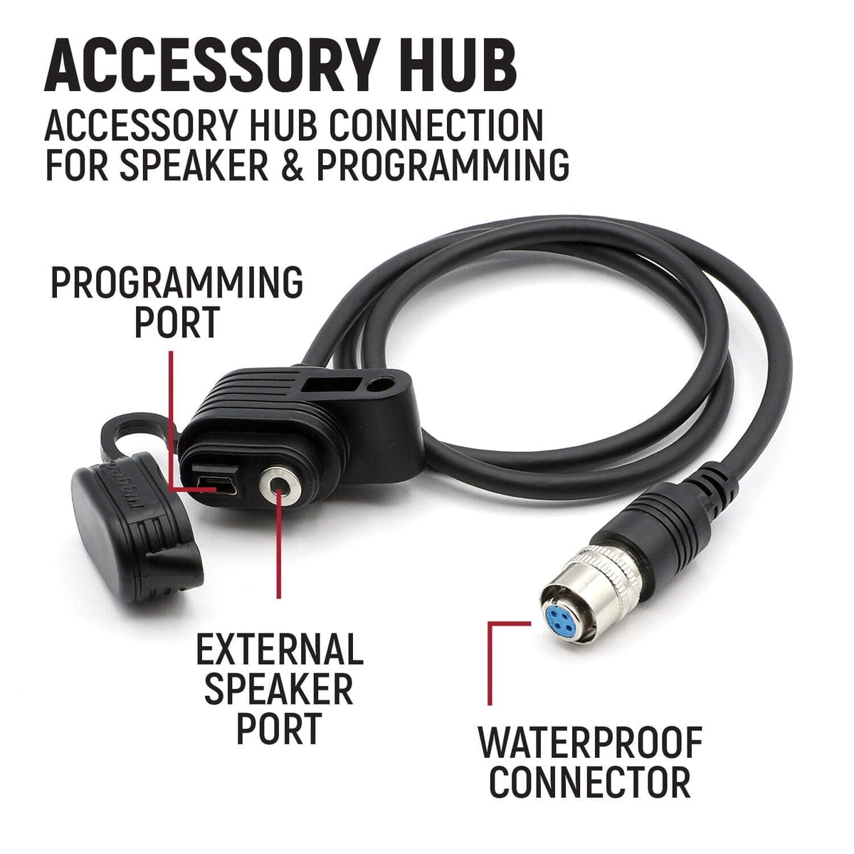 Rugged Radios Radio Kit - Rugged M1 RACE SERIES Waterproof Mobile with Antenna - Digital and Analog