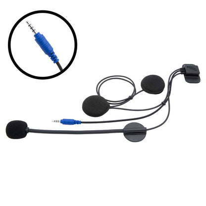 Rugged Radios SUPER SPORT Complete Motorcycle Communication Kit with Lightweight SPORT Cables