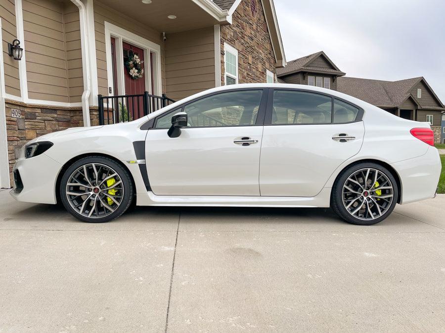 Special Edition Dark Smoke Stealth Headlight Overlays - 2015-2020 WRX / STI
