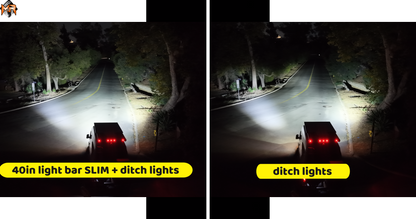 2019+ Mercedes Benz Sprinter 40in Light Bar - SLIM