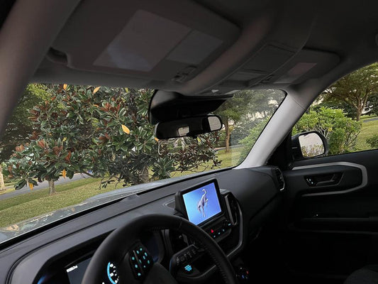 Sun Visor Warning Overlays - 2021+ Bronco Sport