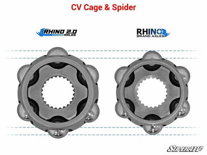 Rhino 2.0 Heavy Duty Axle & Hubs for Polaris RZR Pro XP Long Travel