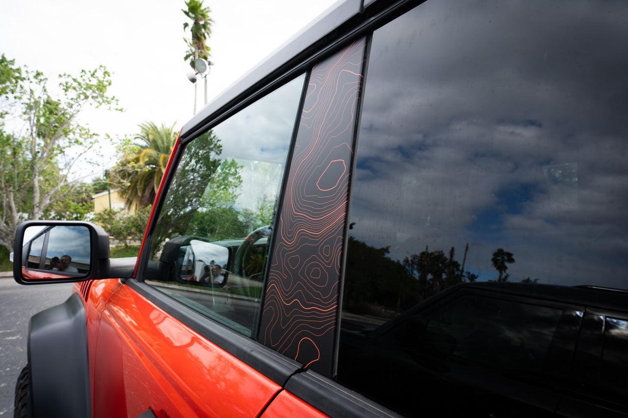 Topo B Pillar Protection Kit - 2021+ Bronco