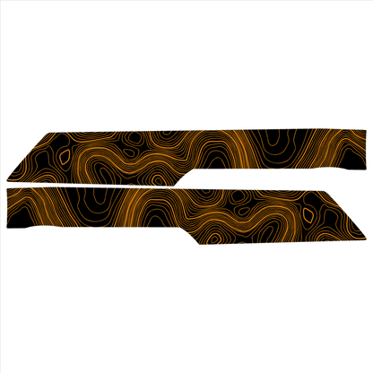 Topo Understeering Panel Overlay (Printed Series) - 2021-2022 Bronco (Type A)