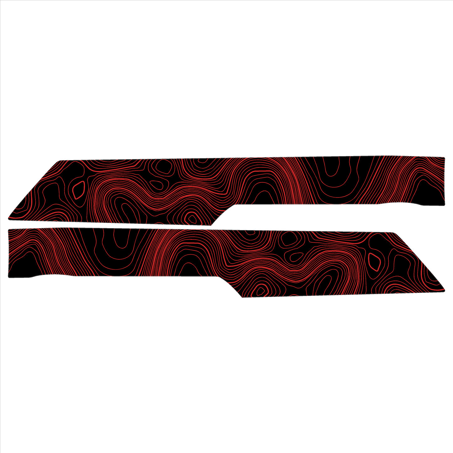 Topo Understeering Panel Overlay (Printed Series) - 2021-2022 Bronco (Type A)