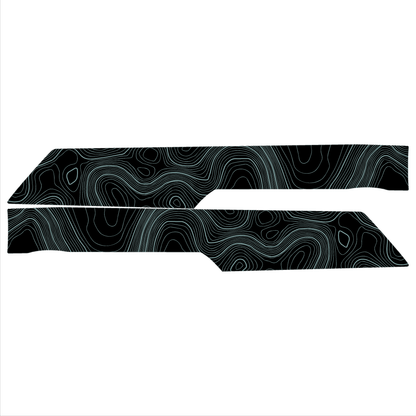 Topo Understeering Panel Overlay (Printed Series) - 2021-2022 Bronco (Type A)