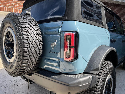 Version 1L Tail Light Overlays - 2021+ Bronco (w/ LED Taillights)