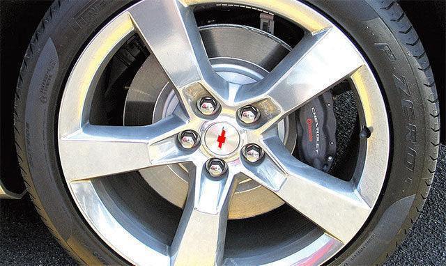 Wheel Bowtie Stickers - 2010-2013 Chevrolet Camaro