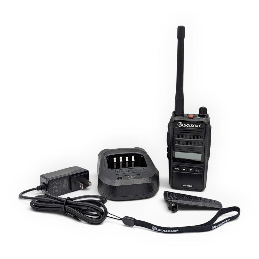 Wouxun KG-989G 4W GMRS Handheld Radio