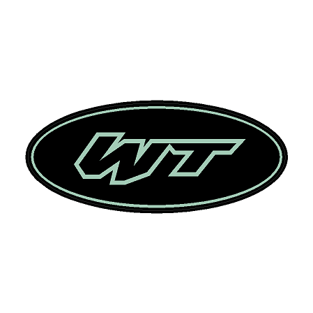 "WT" Rear Oval Emblem Overlays (Printed Series) - 2021-2023 Bronco Wildtrak