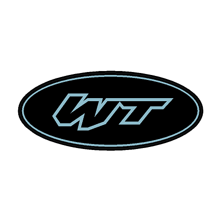 "WT" Rear Oval Emblem Overlays (Printed Series) - 2021-2023 Bronco Wildtrak